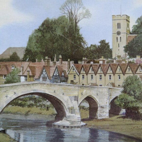 Set 4 Tablemats Watercolour Scenes of Kent England (K713) - Picture 4 of 9